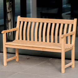 Image of Roble Broadfield 4ft FSC Garden Bench from Alexander Rose