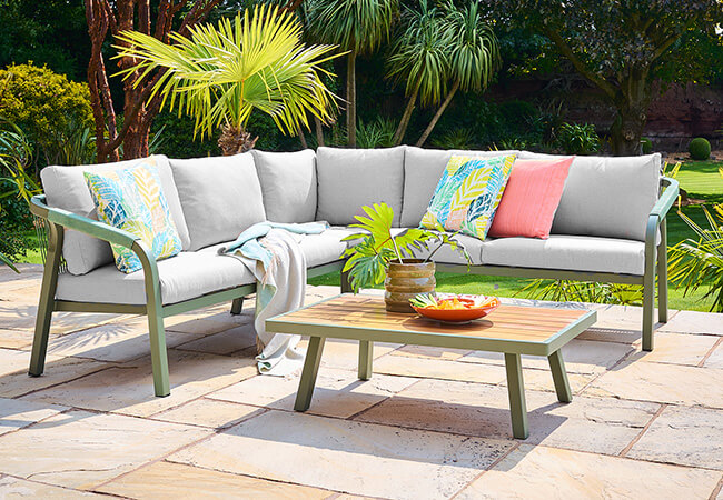 Image of Alexander Rose Genoa Corner Lounge Set