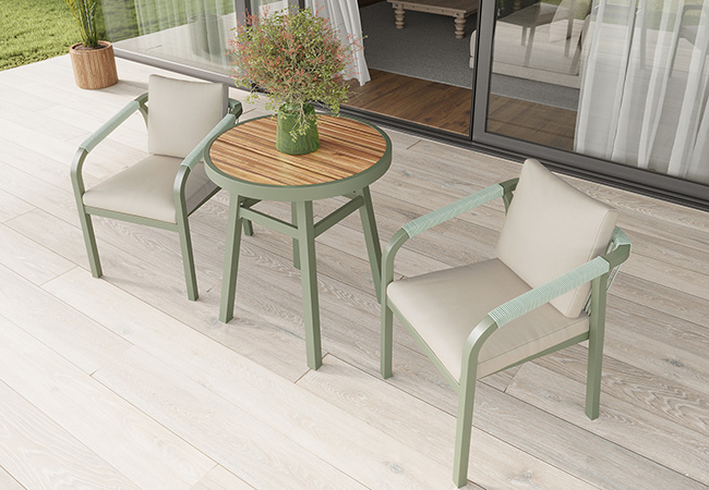 Image of Alexander Rose Genoa Bistro Set