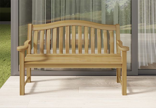 Image of Alexander Rose Redcliffe Turnberry 4ft Bench