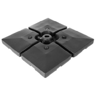 Image of Alexander Rose Plastic Fillable Parasol Base - 80kg