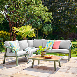 Small Image of Alexander Rose Genoa Corner Lounge Set