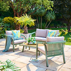 Small Image of Alexander Rose Genoa Sofa Lounge Set