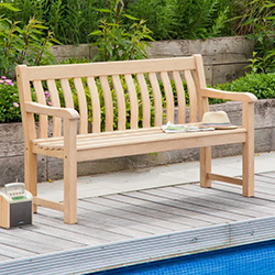 Image of Roble St George 5ft FSC Garden Bench by Alexander Rose