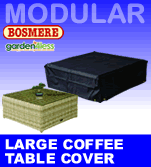 Image of Large Rattan Modular Coffee Table Cover - Bosmere M605
