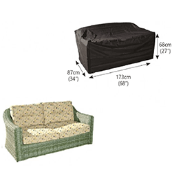 Small Image of Rattan Modular 2-3 Seater Sofa Cover - Bosmere M675
