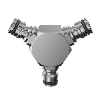 Image of Claber 3-Way Connector - 9607