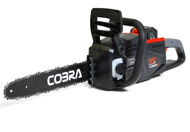 Image of Cobra 40v Max Plus Cordless Chainsaw - With Battery