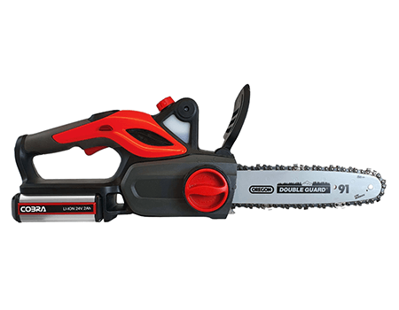 Image of Cobra 24v Cordless Chainsaw - With Battery