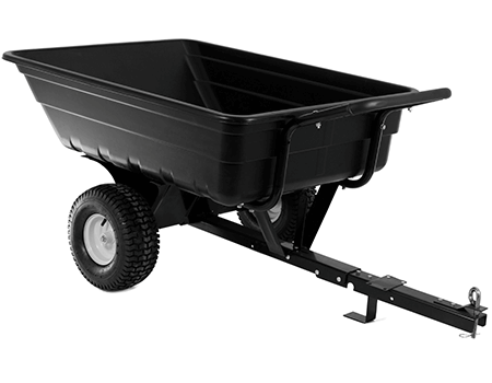 Image of Cobra 300kg Tow and push garden cart - GTT400HD