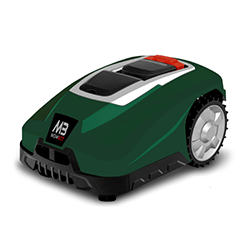 Image of Cobra Mowbot 1200 Robotic mower - Solid Green