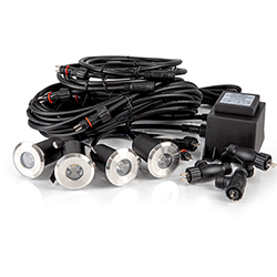 Small Image of Ellumiere 4 x Small Deck Light Starter Kit