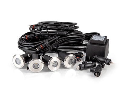 Image of Ellumiere 4 x Small Deck Light Starter Kit