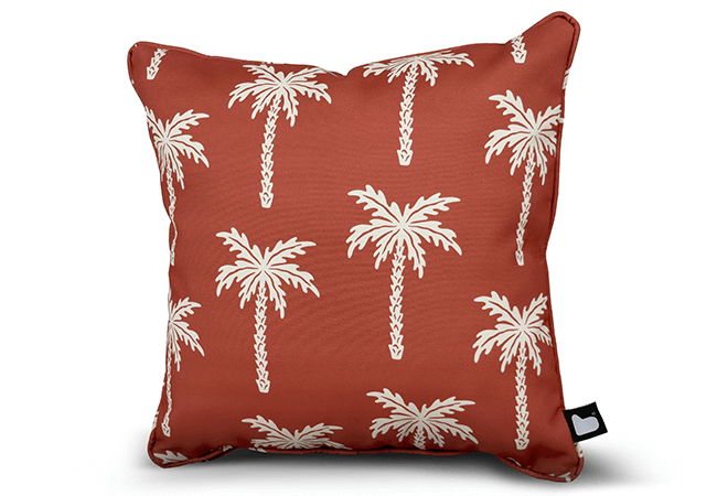 Image of Extreme Lounging B Cushion Art Collection - Palm Marsala