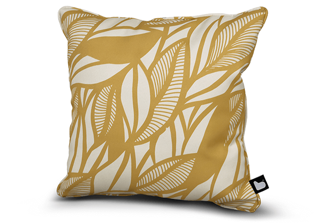 Image of Extreme Lounging B Cushion - Poplar Leaf Butter Yellow