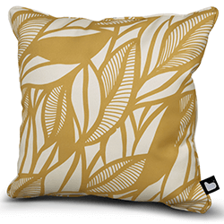 Small Image of Extreme Lounging B Cushion - Poplar Leaf Butter Yellow
