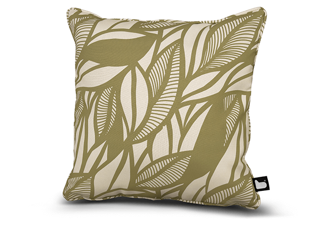 Image of Extreme Lounging B Cushion Art Collection - Poplar Leaf Pistache