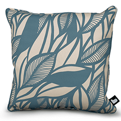 Small Image of Extreme Lounging B Cushion Art Collection - Poplar Leaf Sea Blue