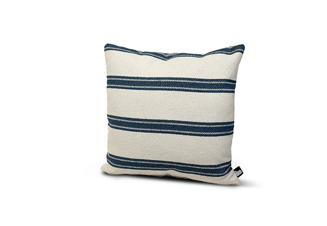 Image of Extreme Lounging B Cushion Aquaclean Haven Small Stripe - Blue