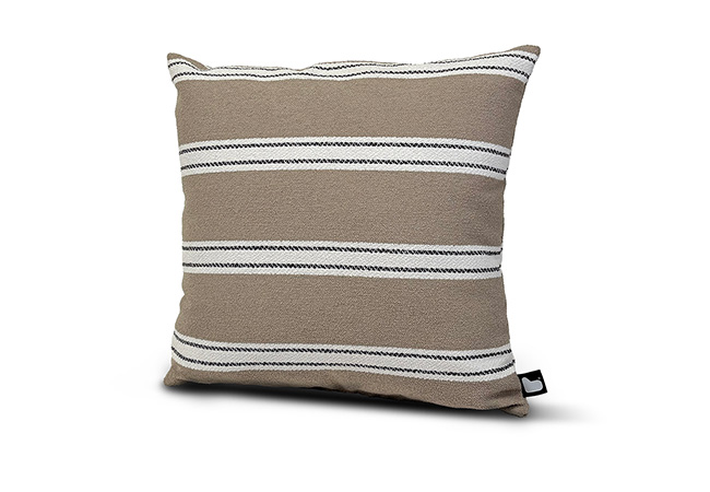 Image of Extreme Lounging B Cushion Aquaclean Haven - Sand - Large Stripe
