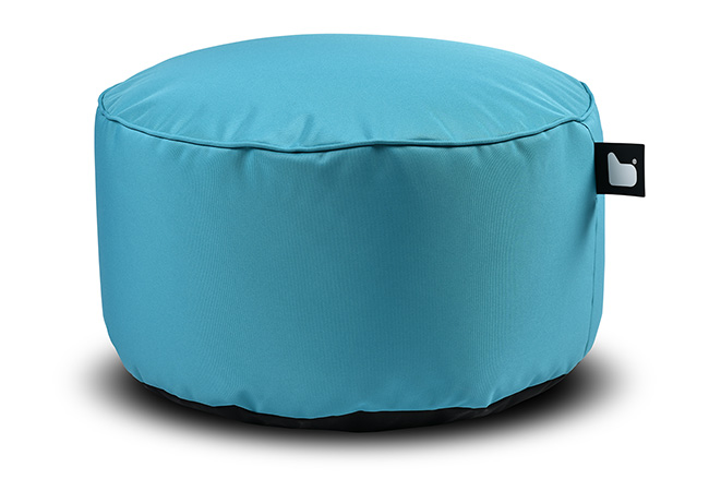 Image of Extreme Lounging B Poufe - Sea Blue