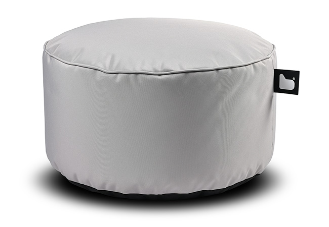 Image of Extreme Lounging B Poufe - Silver Grey