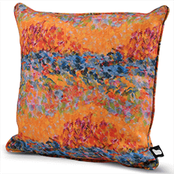 Small Image of Extreme Lounging B Cushion Art Collection - Art Orange