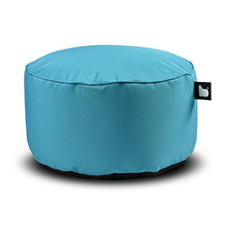 Small Image of Extreme Lounging B Poufe - Sea Blue