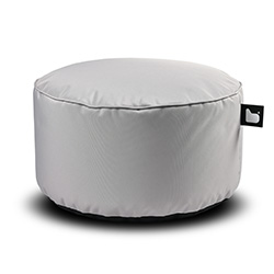 Small Image of Extreme Lounging B Poufe - Silver Grey