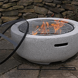 Image of Gardeco MGO Marbella Round Garden Fire Pit