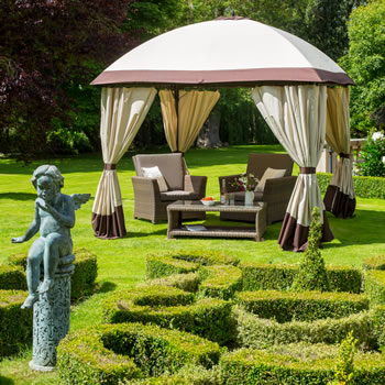 Image of Ex-Display/Collection Only Denver 3x3m Square Garden Gazebo NO SIDE CURTAINS