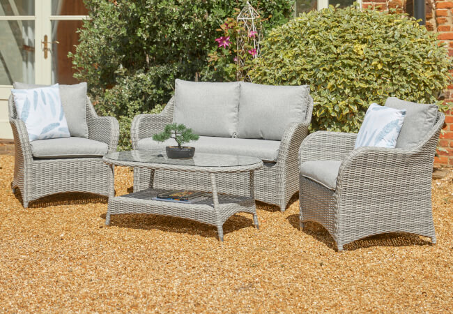 Image of LG Monte Carlo Stone Sofa Lounge Set