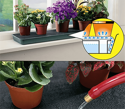 Image of Garland Self Watering Windowsill Plant Tray