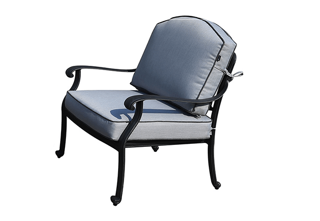 Image of Hartman Amalfi Lounge Chair in Antique Grey/Platinum