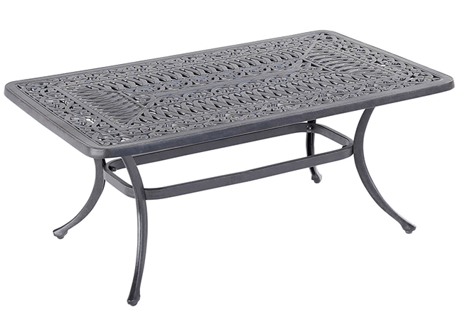 Image of Hartman Capri Rectangular Coffee Table in Antique Grey