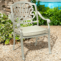 Image of Hartman Amalfi Dining Chair in Maize / Wheatgrass