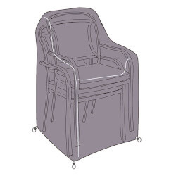 Image of Hartman Stacking Dining Chair Cover