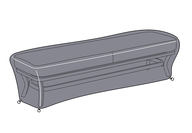 Image of Hartman Dubai 3 Seater Bench Cover