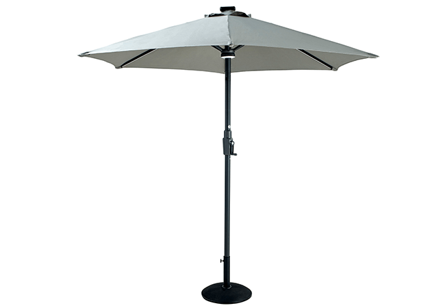 Image of Hartman Elite 2.5m Round Parasol - Xerix/Pewter