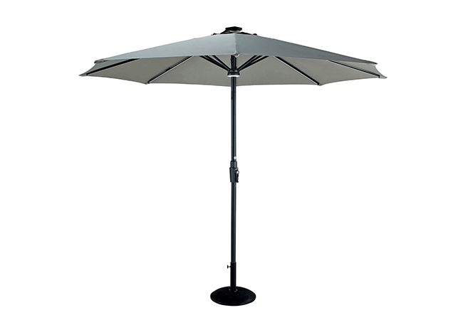 Image of Hartman Elite 3m Round Parasol - Xerix/Pewter