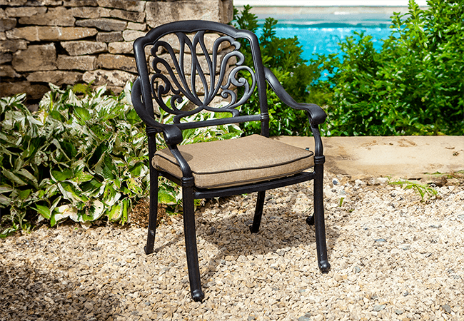 Image of Hartman Amalfi Dining Chair Bronze / Amber