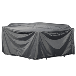 Small Image of Hartman Aries 6 Seat Round Dining Set Cover