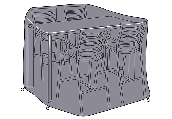 Image of Hartman Aurora 4 Seat Bar Set Cover