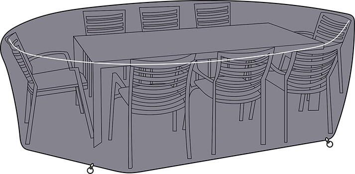 Image of Hartman Aurora 8 Seat Rectangular Set Cover