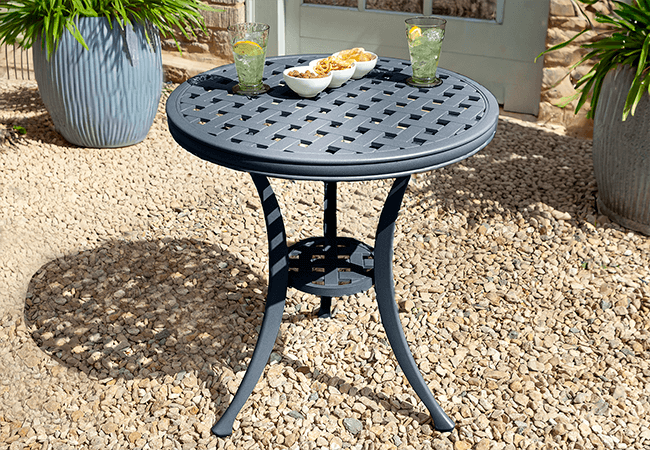 Image of Hartman Berkeley Bistro Table ONLY - Antique Grey