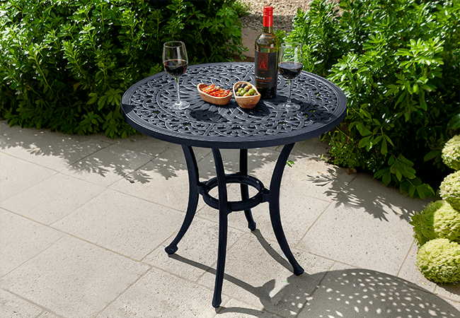 Image of Hartman Capri 76cm Bistro Table in Bronze