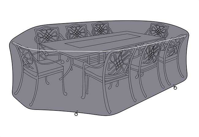 Image of Hartman Capri 8 Seater Rectangular Cover