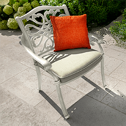 Image of Hartman Capri Dining Chair with Cushion in Maize/Wheatgrass