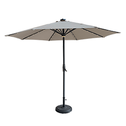 Image of Hartman Elite 3m Round Parasol - Xerix/Dove