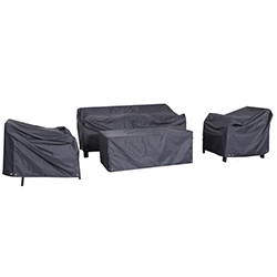 Small Image of Hartman Rio 3 Seat Adjustable Lounge Set Covers